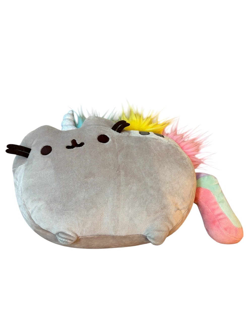 Pusheen Plush Rainbow Unicorn Kawaii Cat Collectible 12”